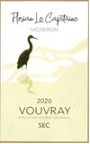 Florian le Capitaine Vouvray Sec Les Aumônes
