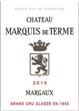 Château Marquis de Terme Margaux 4ème Grand Cru Classé