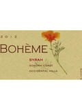 Bohème Syrah Occidental Hills Sonoma Coast
