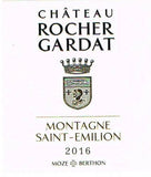 Château Rocher Gardat Montagne Saint-Émilion