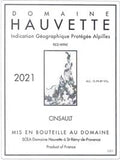 Domaine Hauvette Alpilles Cinsault