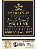 Starlight Distillery Straight Bourbon Whiskey Single Barrel Brooklyn