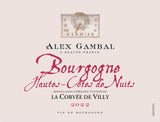 Alex Gambal Bourgogne Hautes Côtes De Nuits La Corvee De Villly