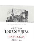 Chateau Tour Sieujean Pauillac Cru Bourgeois
