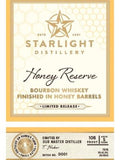 Starlight Distillery Limited Release 5 Years Old Honey Reserve Finished In Honey Barrels Bourbon Whiskey