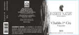 Famille Savary Chablis 1er Cru Vaillons