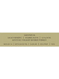 Frank August Batch No. 1/6 Case Study: 06 Legacy Reserve 6 Barrel Batch Kentucky Straight Bourbon Whiskey