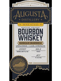 Augusta Distillery Single Barrel Cask Strength Wheated Unfiltered Kentucky Straight Bourbon Whiskey