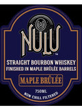 Nulu Maple Brûlée Non-Chill Filtered Straight Bourbon Whiskey Finished In Maple Brûlée Barrels