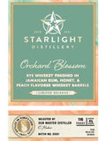 Starlight Distillery Orchard Blossom Rye Whiskey Limited Release