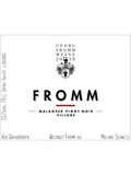 Weingut Fromm Graubünden Pinot Noir Village Malanser