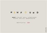 Newfound Wines Grenache Yount Mill Vineyard Napa Valley