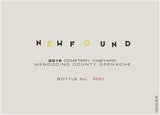 Newfound Wines Grenache Cemetery Vineyard Mendocino County