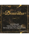 Deauratus Zinfandel Tzabaco Rancho Dry Creek Valley