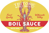 Teutonic Wine Company Boil Sauce Willamette Valley