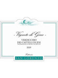 San Lorenzo Verdicchio dei Castelli di Jesi Vigna di Gino