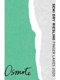 Osmote Riesling Semi Dry Finger Lakes