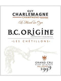 Champagne Guy Charlemagne Champagne Grand Cru Blanc De Blancs B.C. Origine Les Chétillons