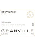 Granville Wine Co. Pinot Noir Dux Vineyard Dundee Hills
