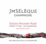 JM Seleque Champagne Pierry 1er Cru Soliste Meunier Les Charmiers Rosé