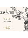 Denis Meunier Vouvray Blanc Chenin Le Clos Baglin Demi-Sec