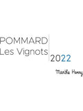 Marthe Henry Boillot Pommard Les Vignots