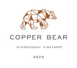 Copper Bear Cabernet Sauvignon Stagecoach Vineyard Napa Valley