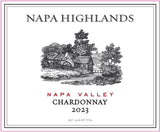 Napa Highlands Chardonnay Napa Valley
