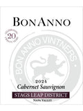 BonAnno Cabernet Sauvignon 20th Anniversary Stags Leap District