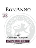 BonAnno Cabernet Sauvignon 20th Anniversary Oakville District