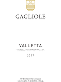 Gagliole Colli della Toscana Centrale Valletta