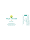 Pacherhof Riesling