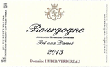Domaine Huber-Verdereau Bourgogne Pré aux Dames Blanc