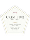 Cain Vineyard & Winery Cain Five Napa Valley