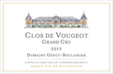 Domaine Genot-Boulanger Clos de Vougeot Grand Cru
