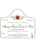 Domaine Odoul-Coquard Morey-Saint-Denis 1er Cru Les Millandes