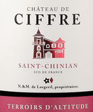 Château De Ciffre Saint-Chinian Terroir d'Altitude Rouge