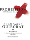 Guiborat Champagne Extra Brut Prohibition