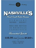 Nashtucky Distilling Nashville's Small Batch Straight Bourbon Whiskey