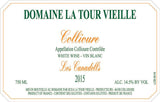 Domaine La Tour Vieille Collioure Les Canadells Blanc