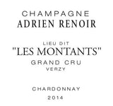 Champagne Adrien Renoir Champagne Grand Cru Lieu Dit Les Montants Verzy