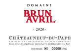 Domaine Brun Avril Châteauneuf-du-Pape Blanc