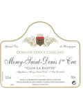 Domaine Odoul-Coquard Morey-Saint-Denis 1er Cru Clos la Riotte
