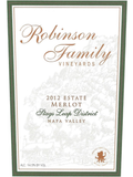 Robinson Family Vineyards Merlot Estate Stags Leap District