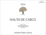 Antoine Arena Patrimonio Hauts de Carco Blanc