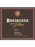 Boedecker Cellars Athena Pinot Noir