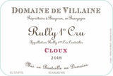 Domaine de Villaine Rully 1er Cru Cloux