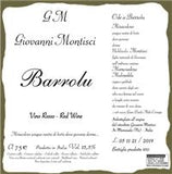 Giovanni Montisci Barrolu Vino Rosso