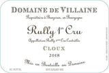 Domaine de Villaine Rully 1er Cru Cloux Blanc