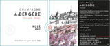 A. Bergere Champagne Brut Rosé